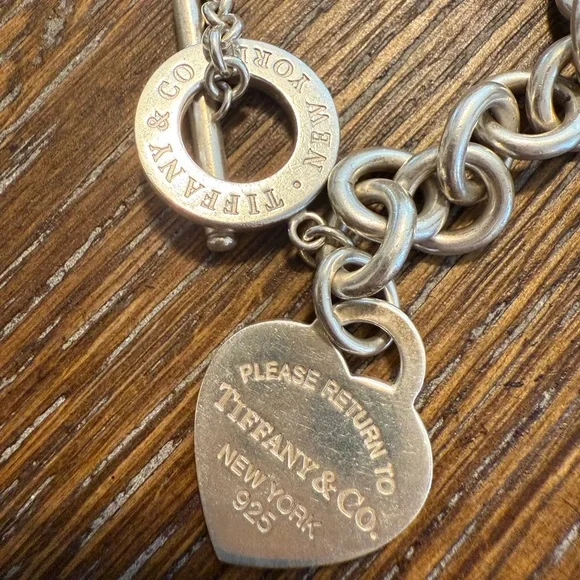 Tiffany & Co. Silver Chain Link Return to Tiffany Bracelet - Picture 4 of 4